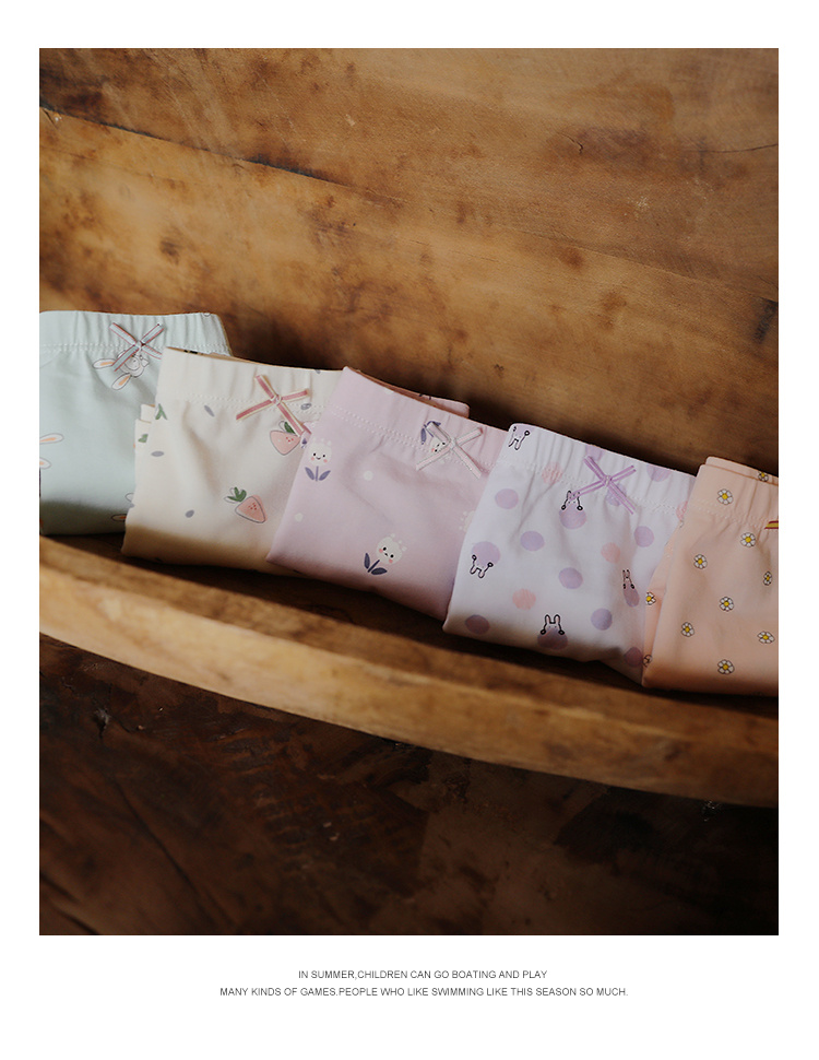 Girls' Cartoon Cotton Boxer Briefs Children's Baby Panties Shorts - Image 7