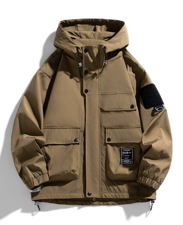 Straight Hem Design For Spring And Autumn Jackets