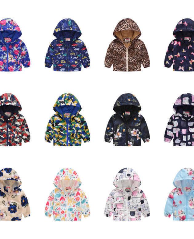 Boys And Girls Jackets Spring And Autumn Thin