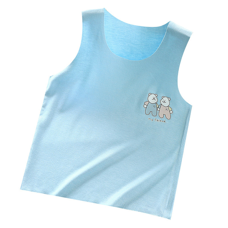 Modal Children's Vest Boneless Camisole Bottoming Shirt - Image 2