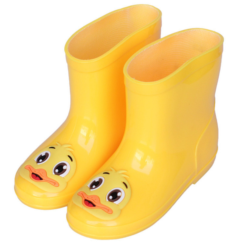 Little Yellow Duck Rain Boots Cute Water Boots Children Rain Boots - Image 4