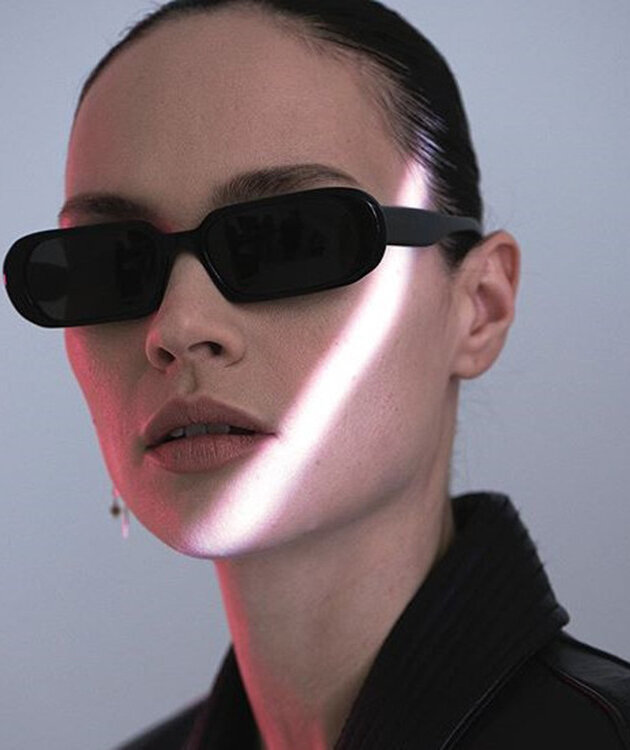 Retro Small Frame Sunglasses Female Candy Color Colorful Fashion Sunglasses