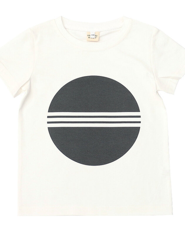 Black And White Short-Sleeved T-Shirts For Boys And Girls