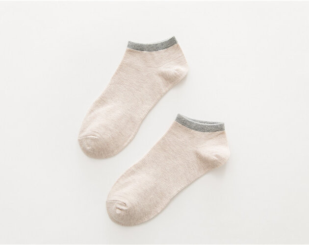 Adult Sports Socks, Men'S Boat Socks, Cotton Socks, Waist Socks