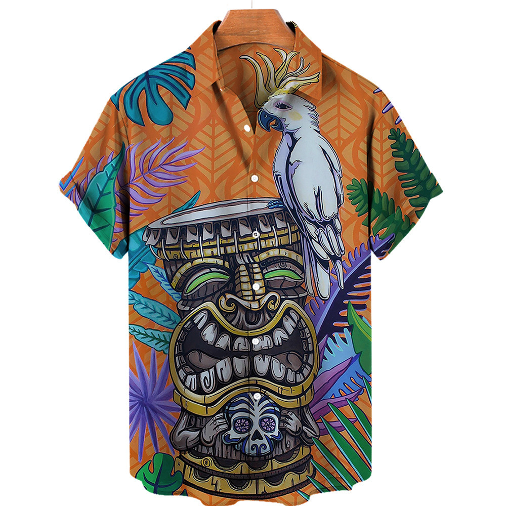 Beachwear Printed Shirt For Men - Image 4
