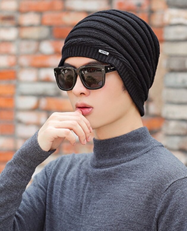 Fashionable And Versatile Set Of Hats Stacked