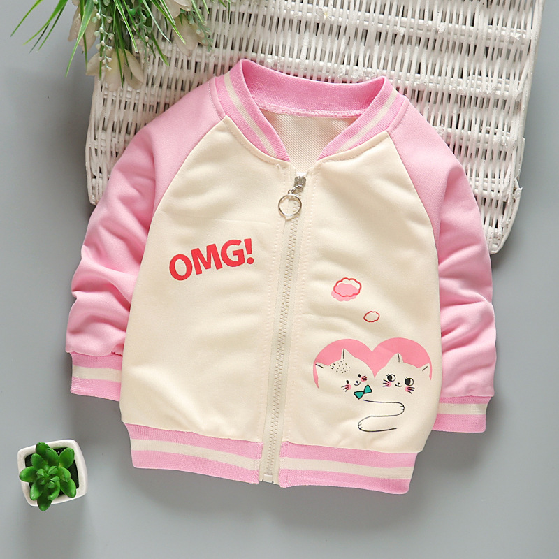 Boys And Girls Jackets Korean Baseball Uniforms Children's Babies Casual Western Style - Image 5