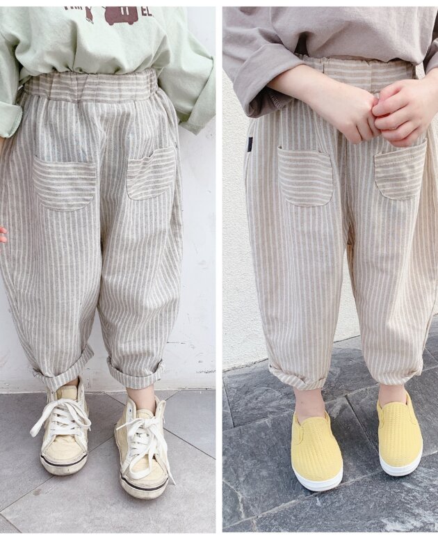 Girls Autumn Boys Casual Pants