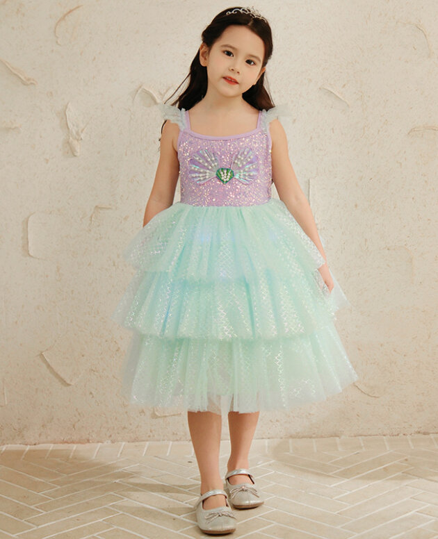New Mermaid Princess Girls' Dresses