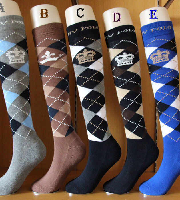 Boots Socks Imported HV Equestrian Polo Socks Boots Socks