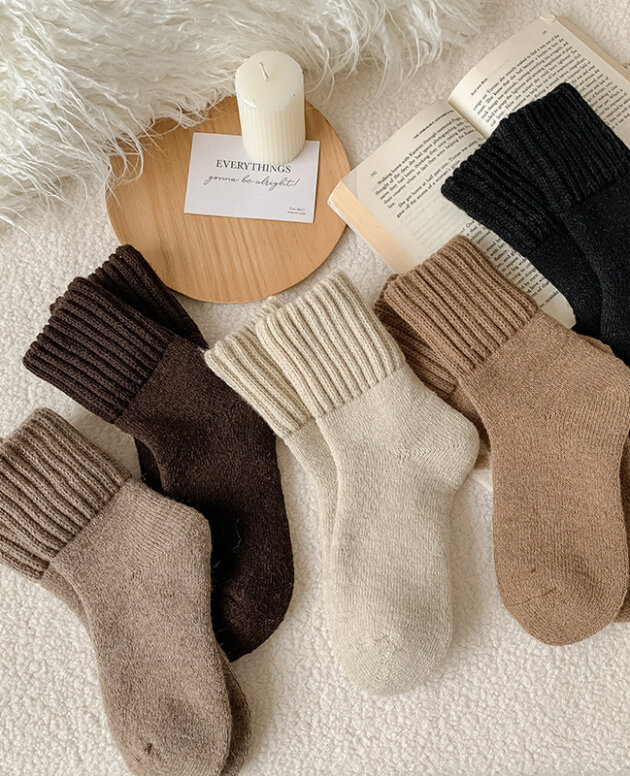 Wool Socks Children Tube Socks Winter Thickening