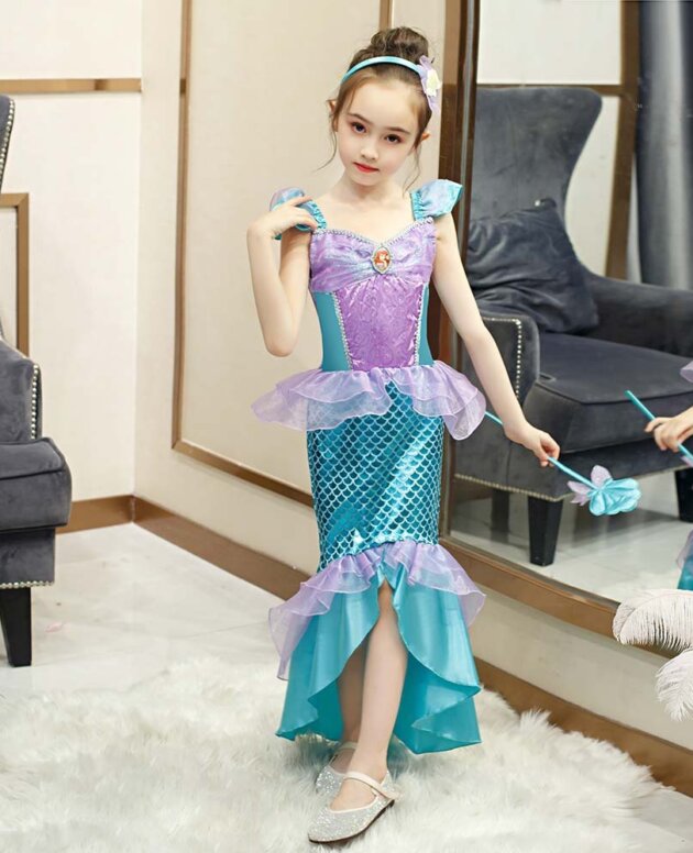 Girls' dresses Halloween children's clothing