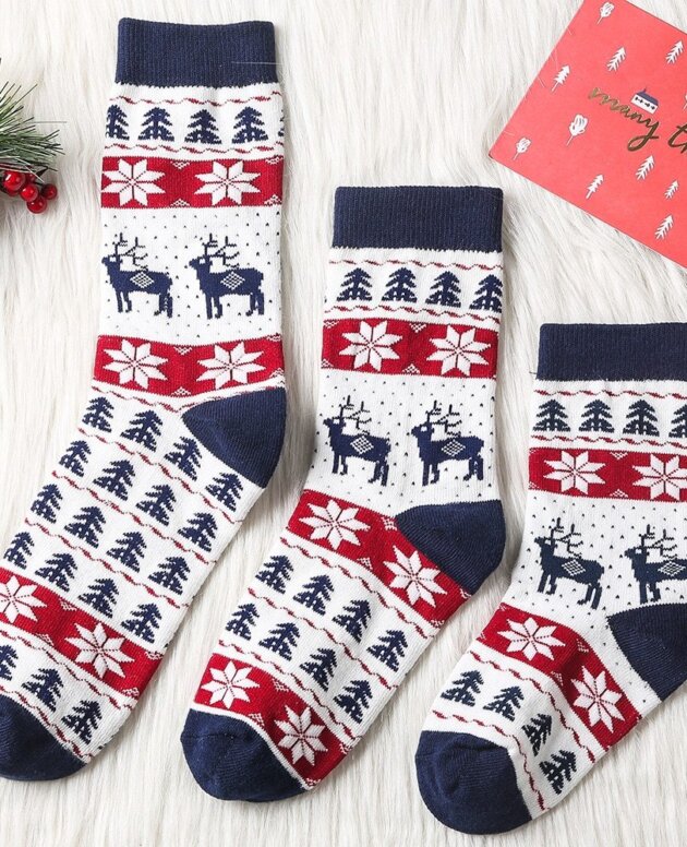 Christmas all-match adult children socks