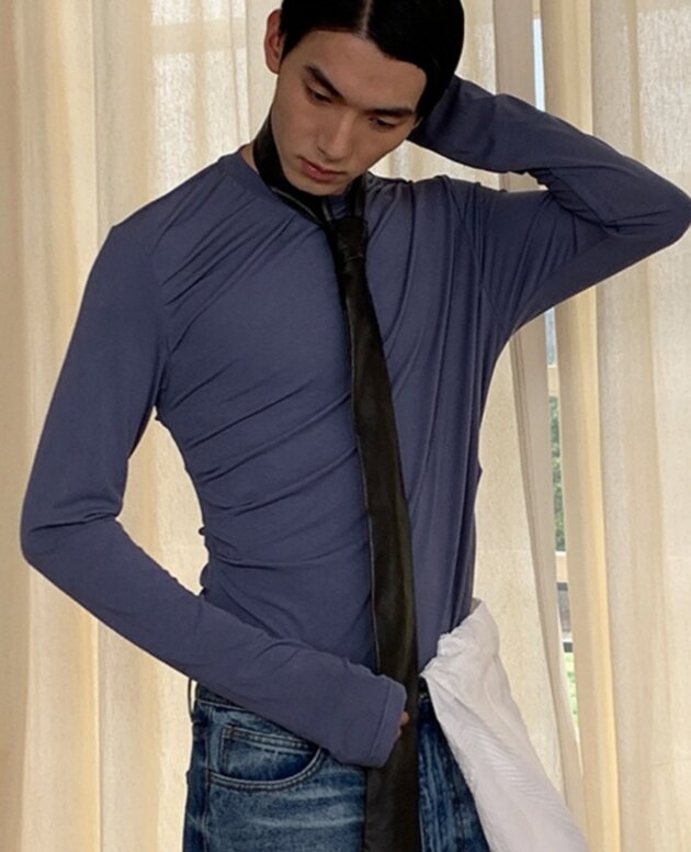 Erasable Retro Arrow-shaped Black Tie