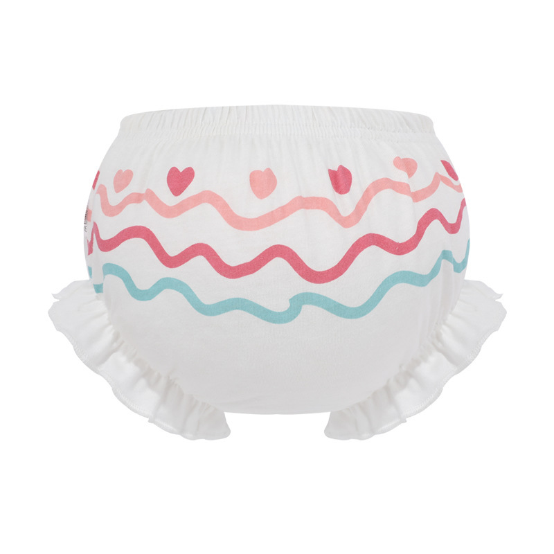 Triangle Shorts Outer Wear Pants Toddler And Children Triangle Bread Hot Pants Bow - Image 5