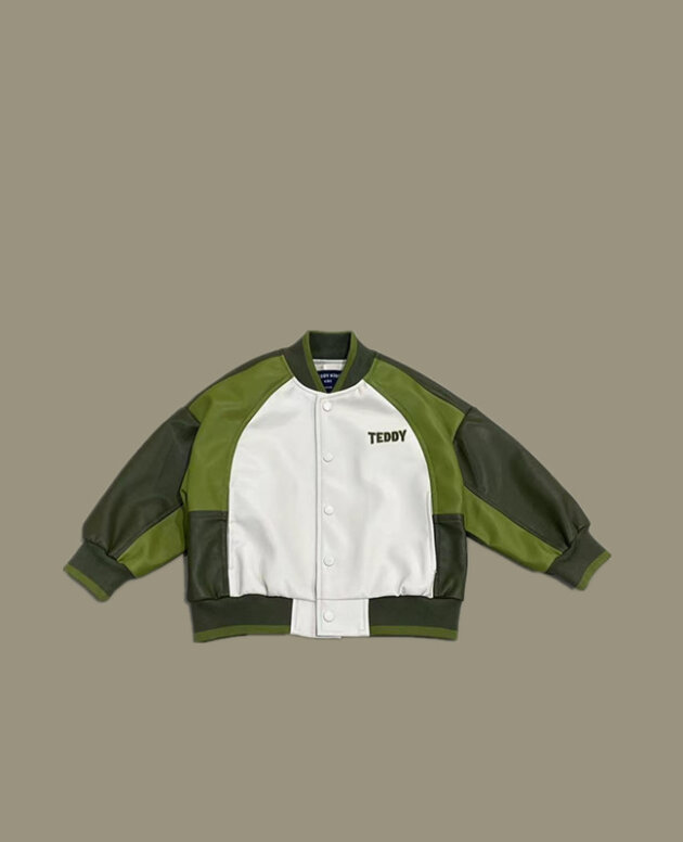 Fashion Colorblock Boys' Baseball Jacket