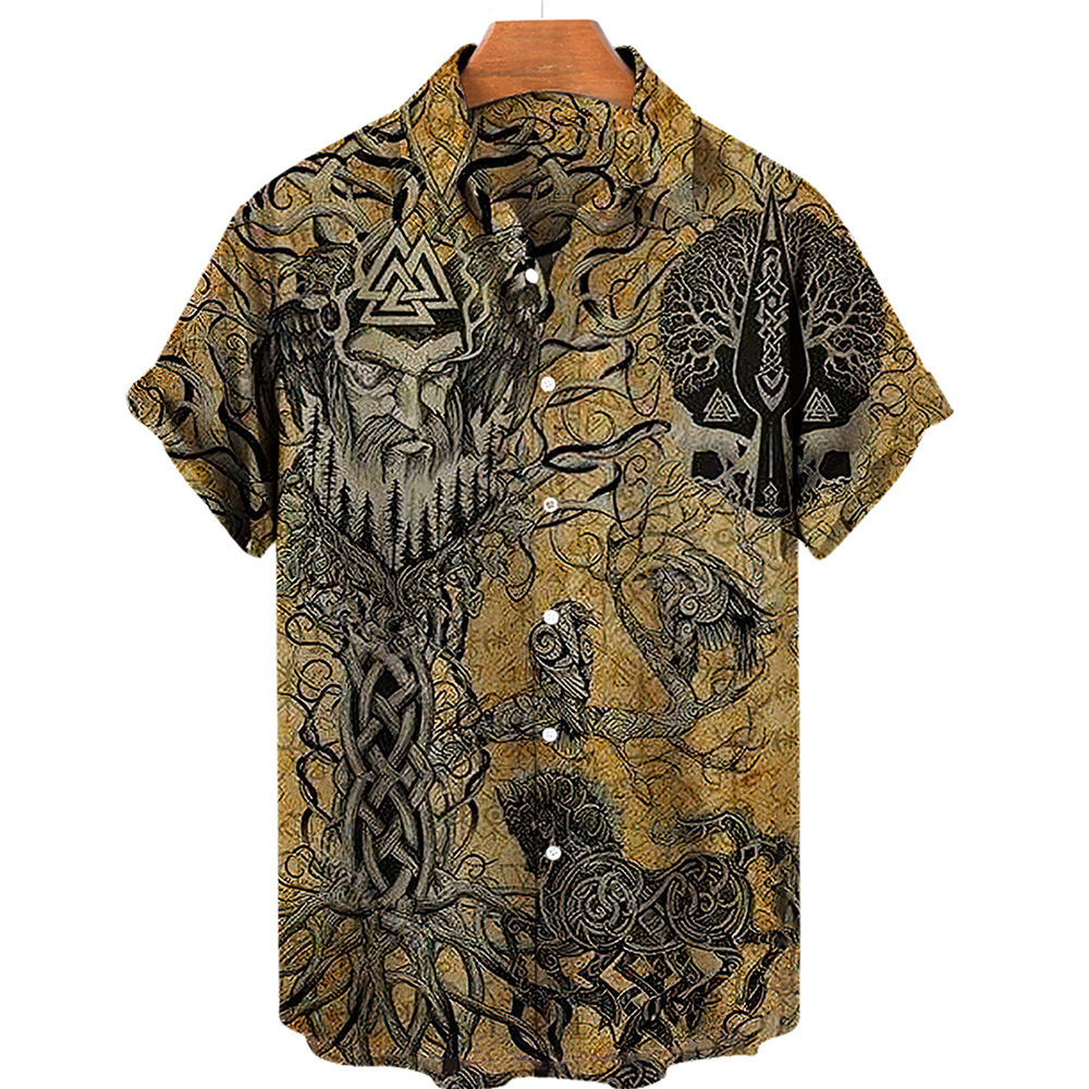 Beachwear Printed Shirt For Men - Image 10