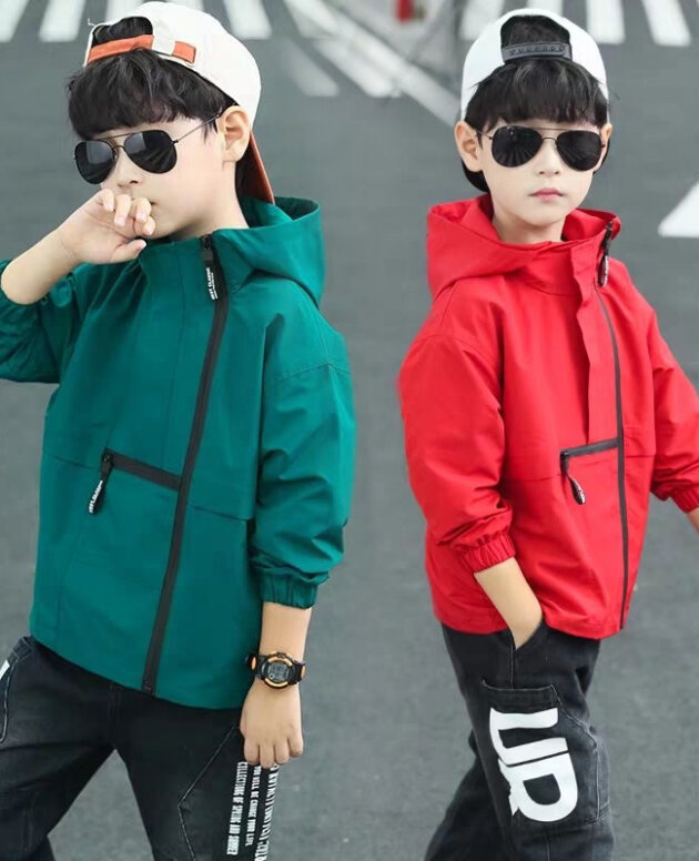 Simple And Creative Boys' Casual Jacket