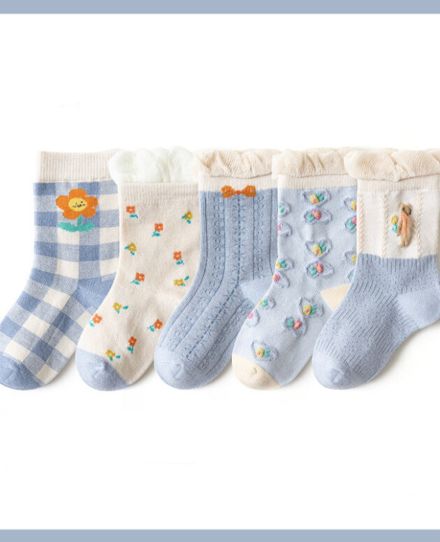 Cartoon Animal Children Cotton Socks