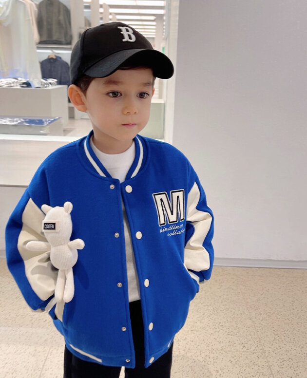 Reversible Nipples Boys Plus Cotton Jacket