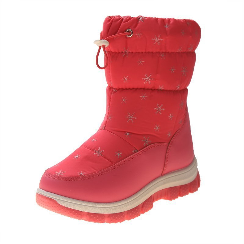 Middle Tube Cotton Boots Thickened Children's Boots For Children - Image 5