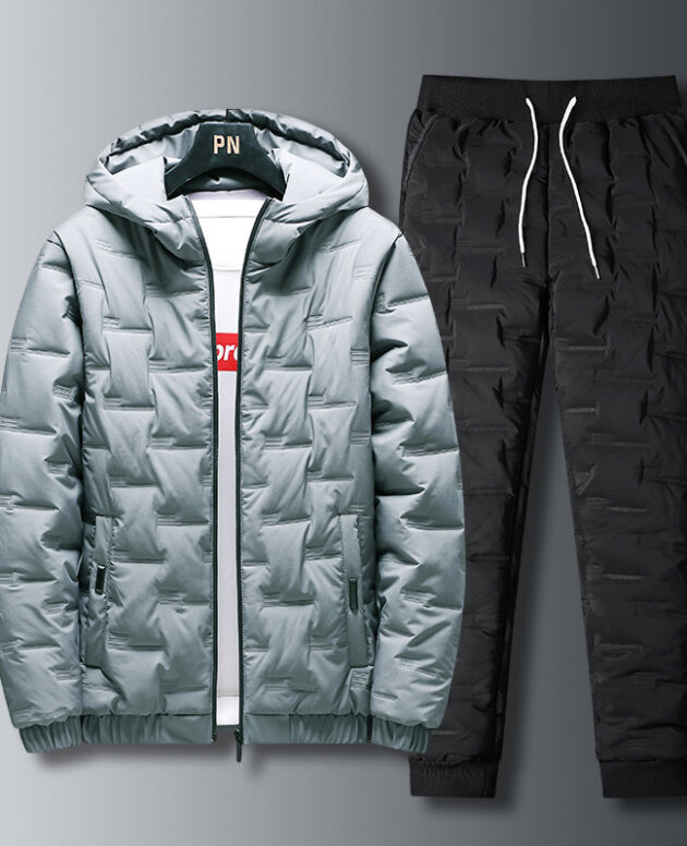 Men's Autumn And Winter Suits New Down Padded Jackets