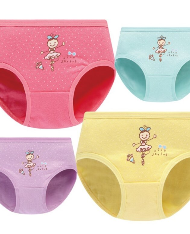 Girls' Underwear Cotton Children's Underwear Baby Briefs Children's Student Shorts