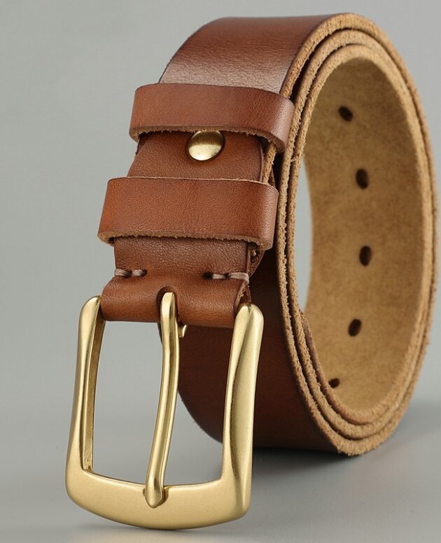 Handmade Casual Trend Men's Belts Cowhide
